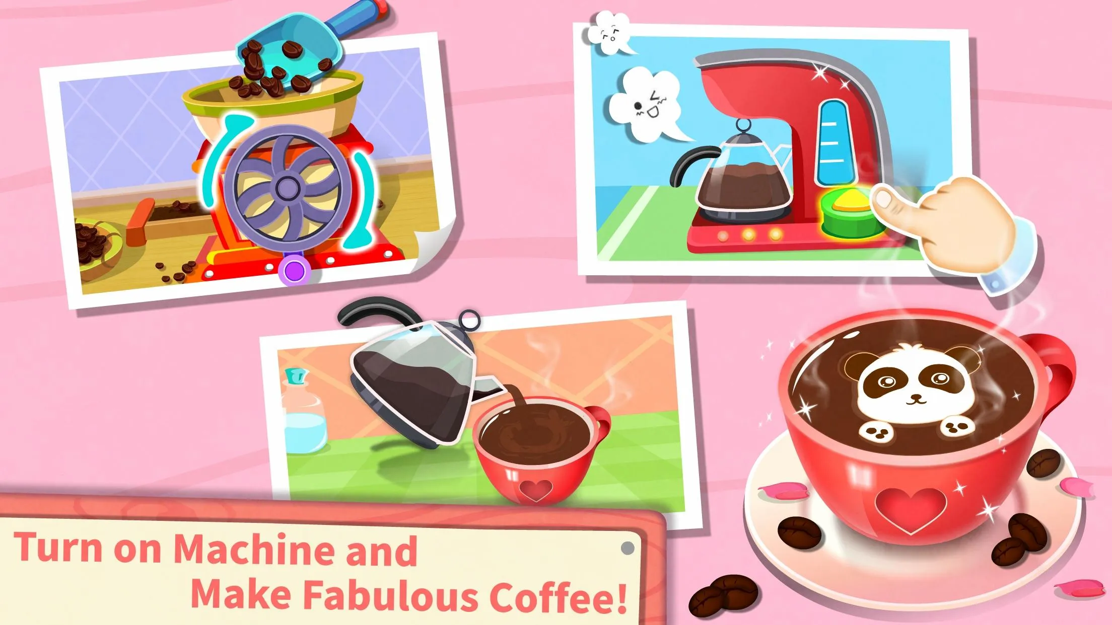 Baby Panda’s Summer: Café | Indus Appstore | Screenshot