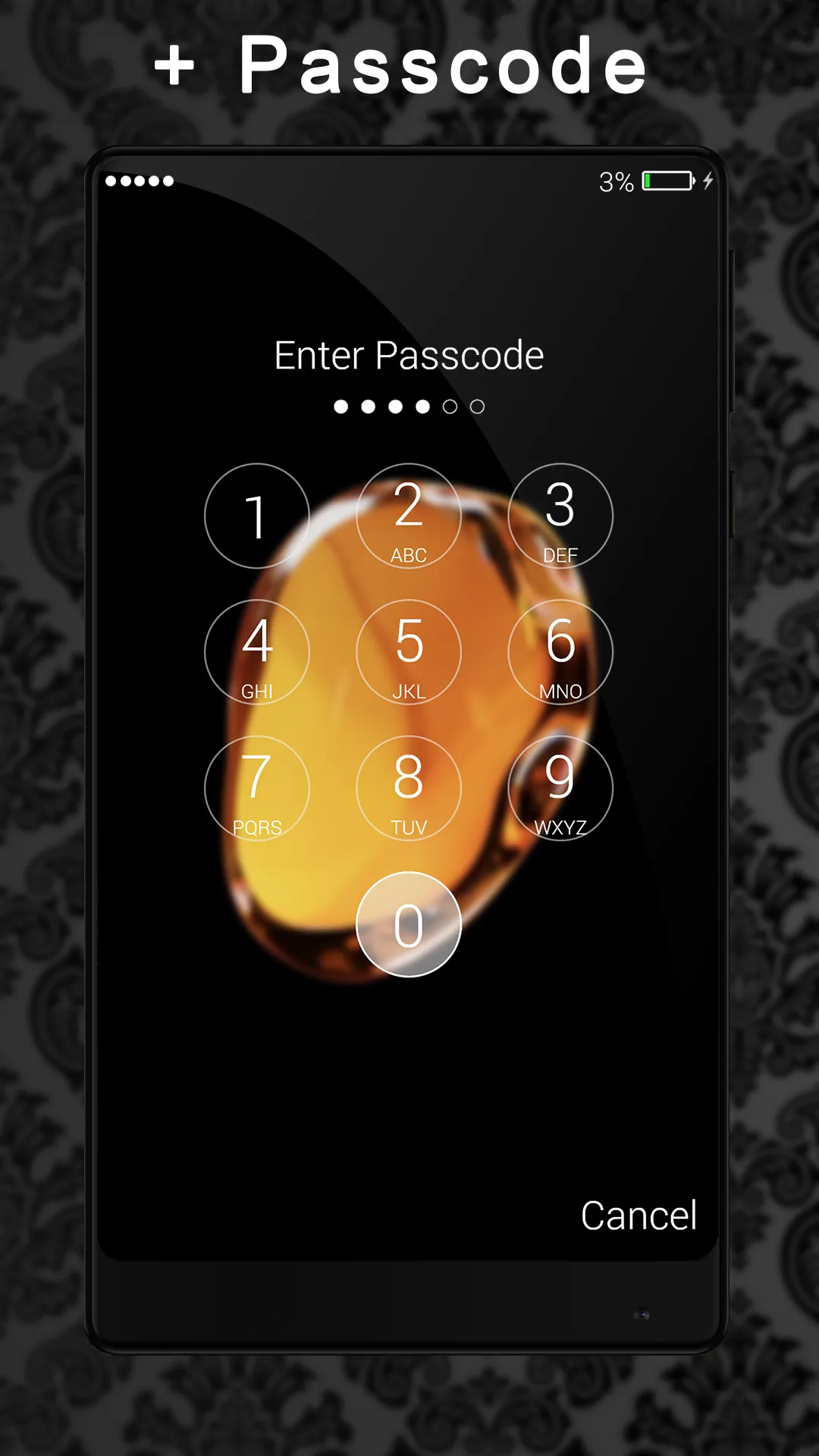 VIP Keyboard Lock Screen | Indus Appstore | Screenshot