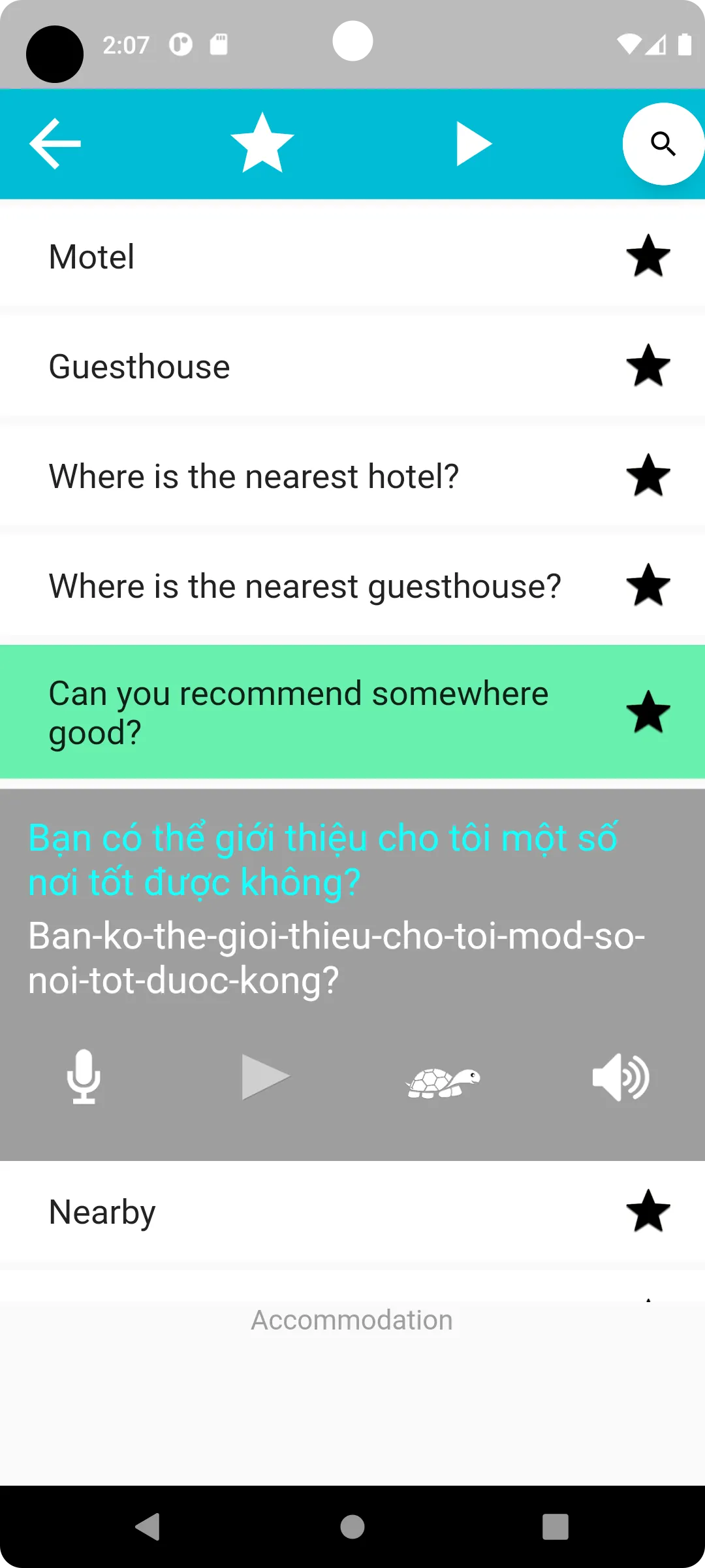 Speak Vietnamese Phrase, Vocab | Indus Appstore | Screenshot