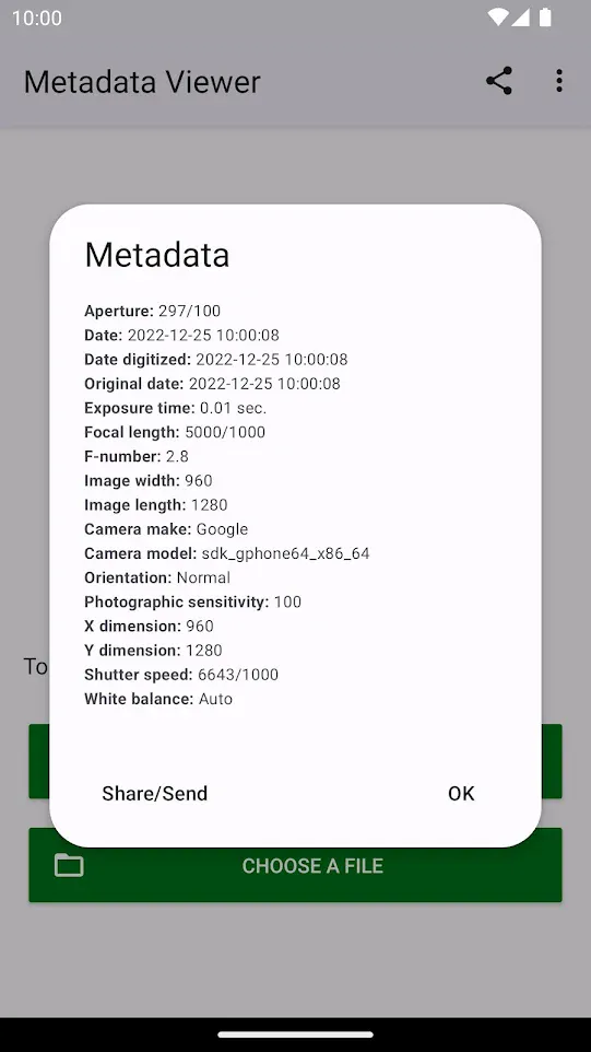 Photo Metadata Viewer | Indus Appstore | Screenshot