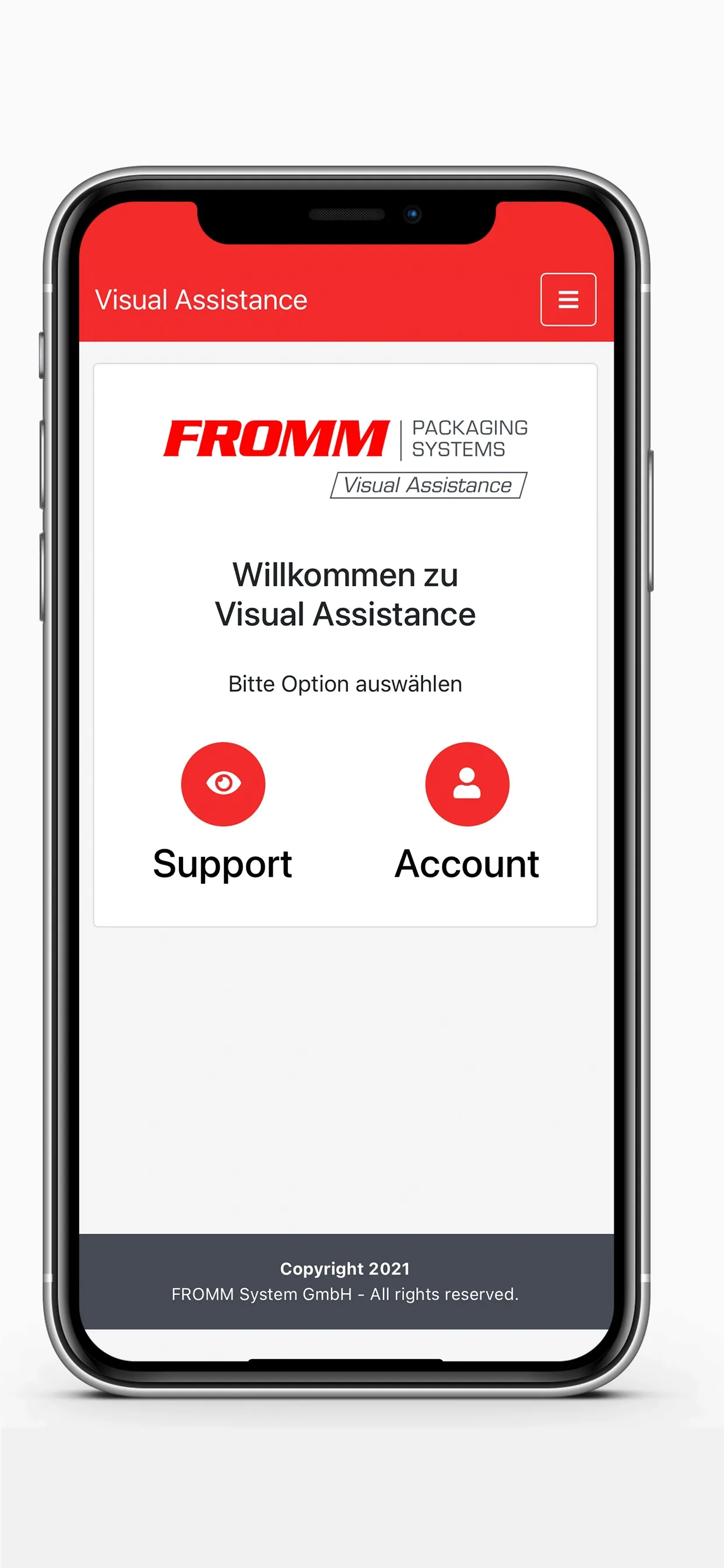 FROMM Visual Assistance | Indus Appstore | Screenshot