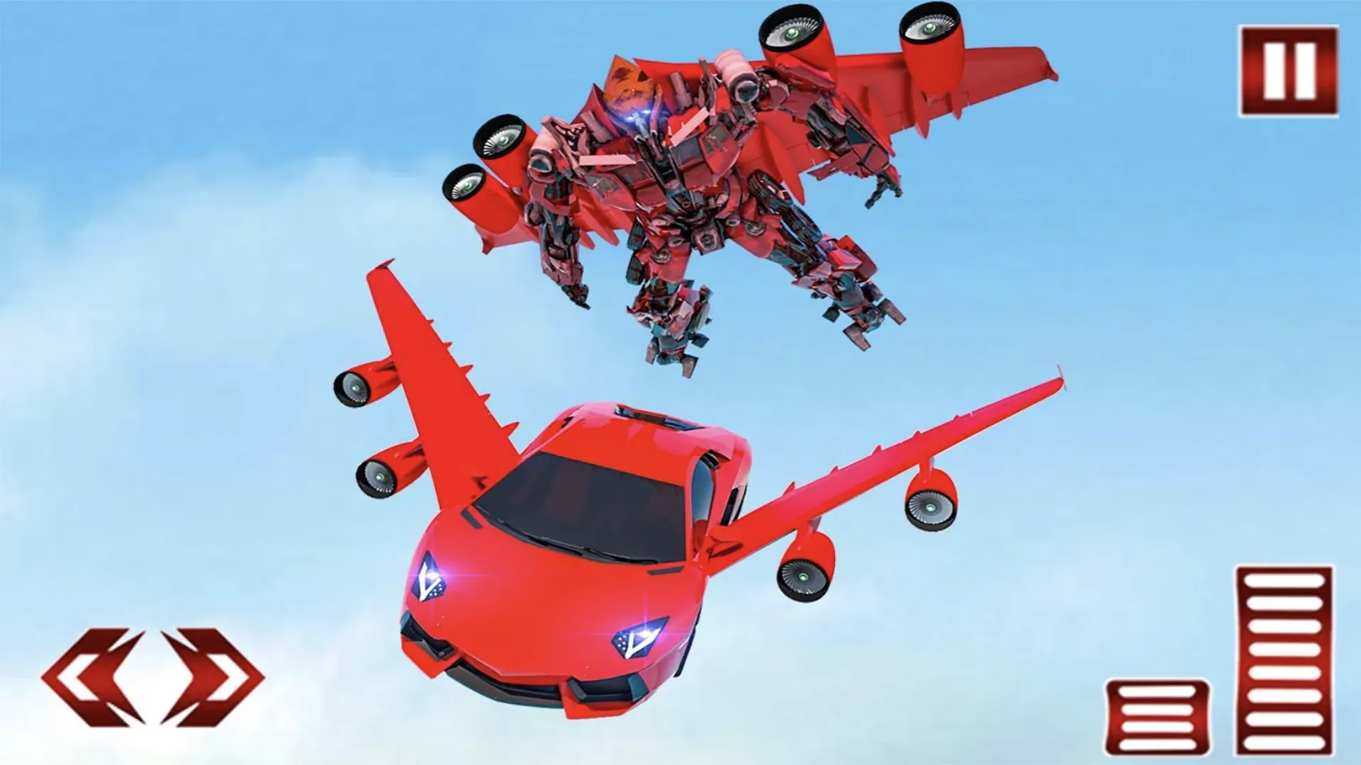 Flying Car Games Transformers | Indus Appstore | Screenshot