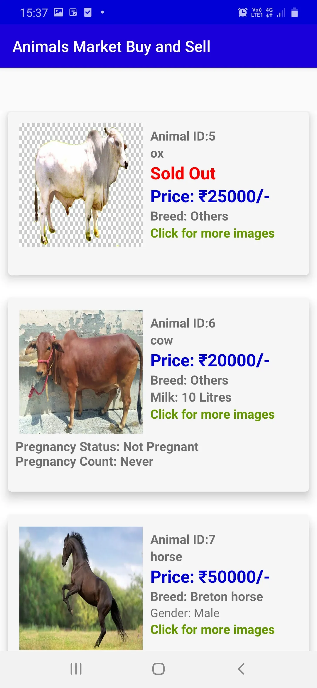 Animals Market Buy and Sell | Indus Appstore | Screenshot