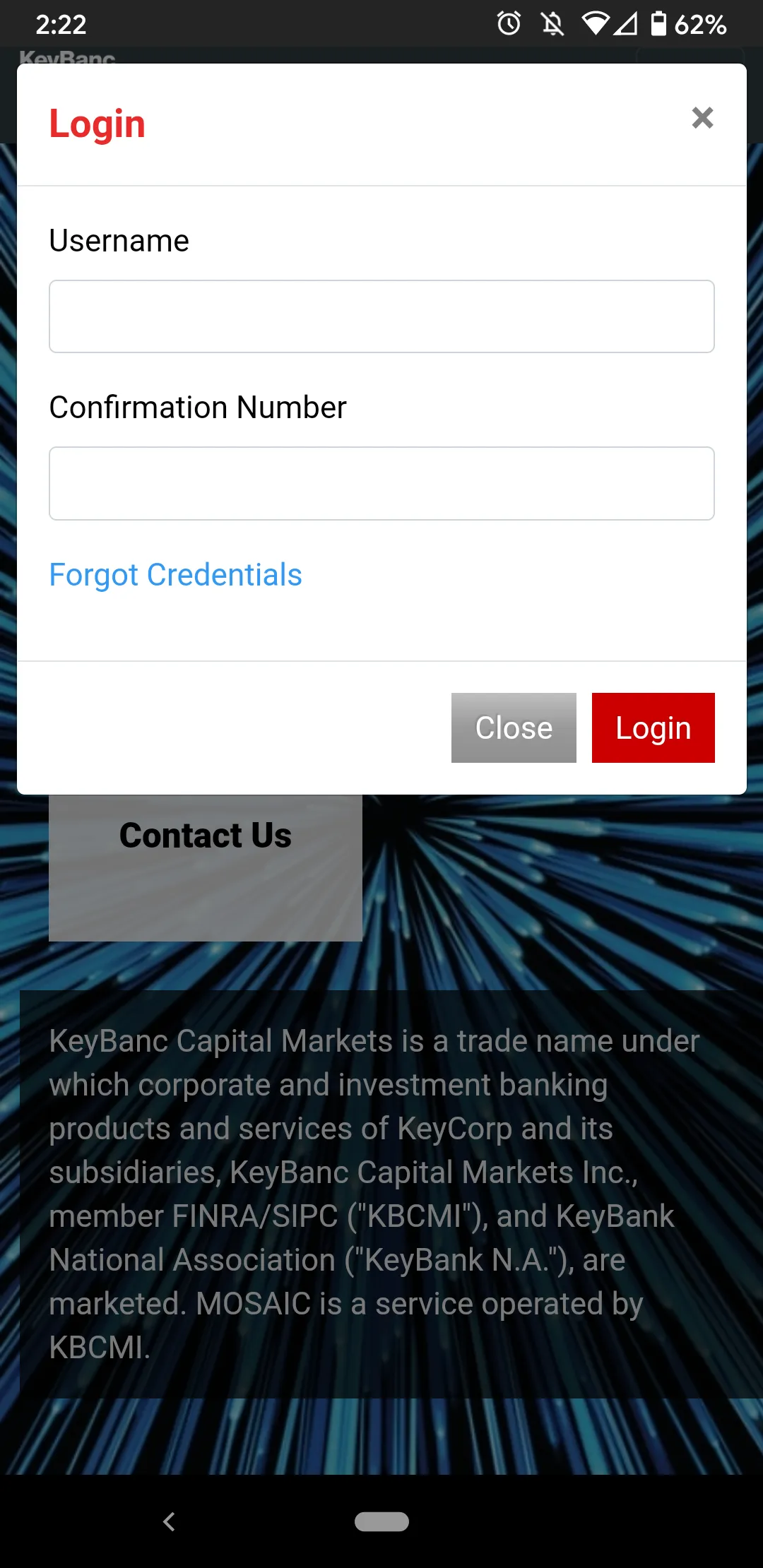 KeyBanc Capital Markets Events | Indus Appstore | Screenshot