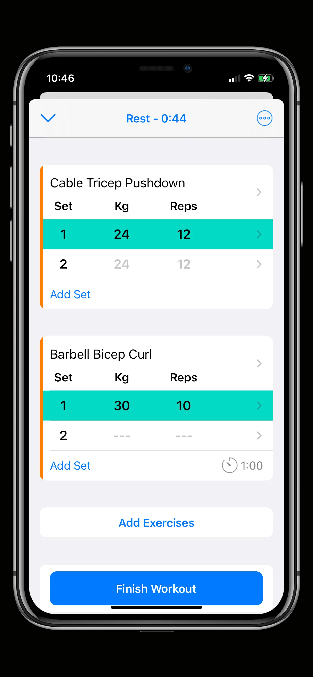 Fitness Logbook | Indus Appstore | Screenshot