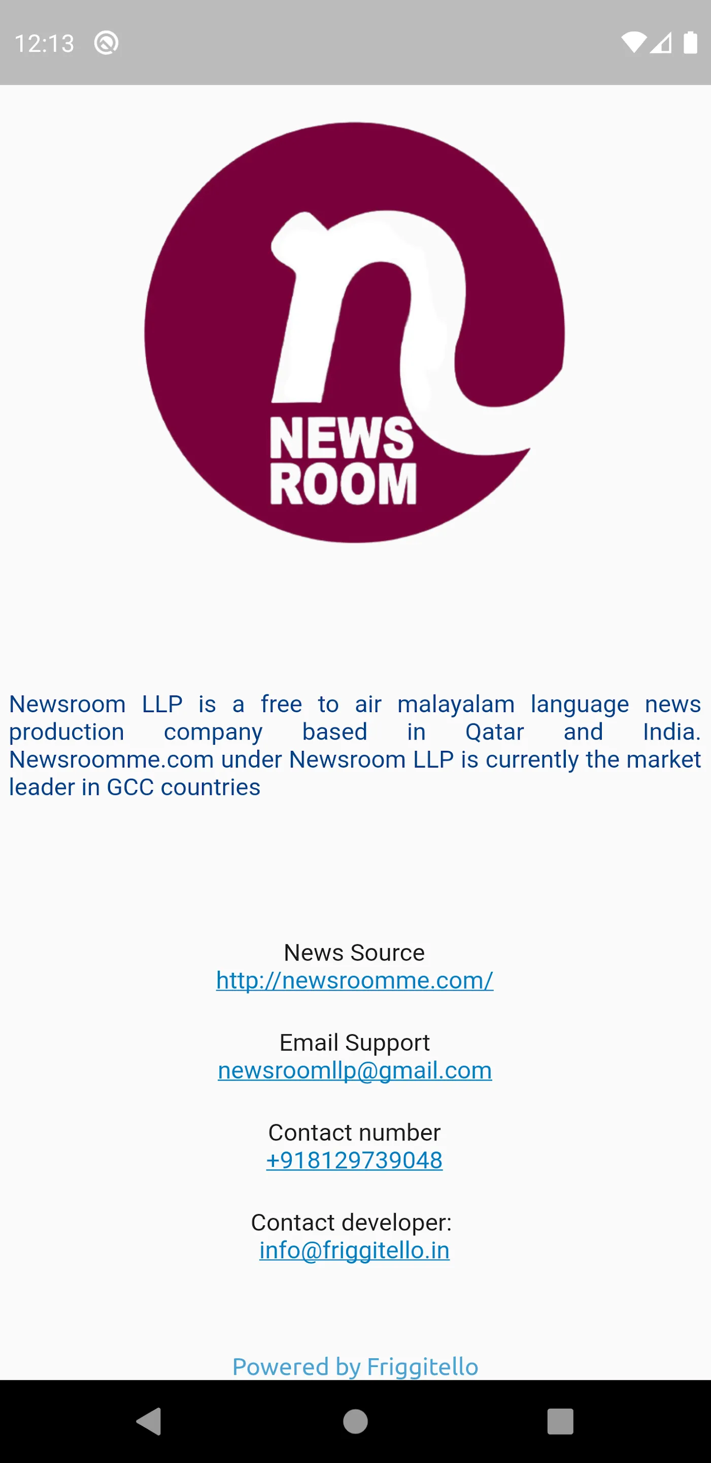 NewsRoom Connect | Indus Appstore | Screenshot