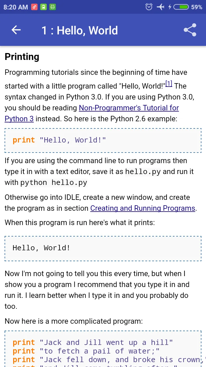 Learn Python Programming | Indus Appstore | Screenshot