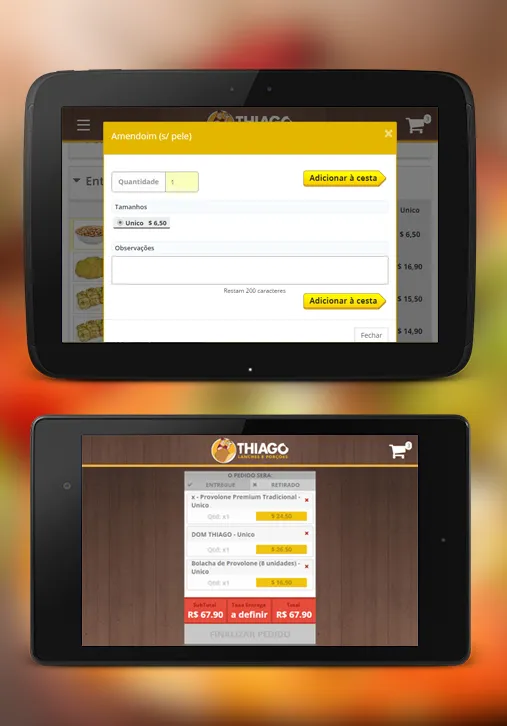 Thiago Lanches e Pizzas | Indus Appstore | Screenshot