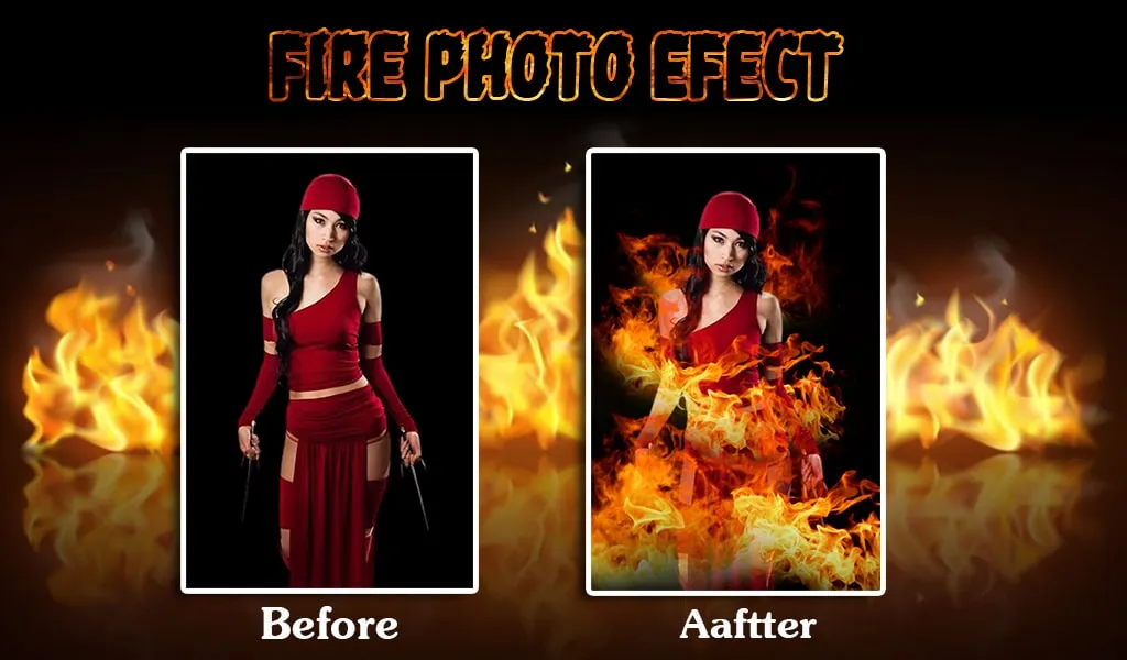 Fire Photo Editor, Fire Effect | Indus Appstore | Screenshot