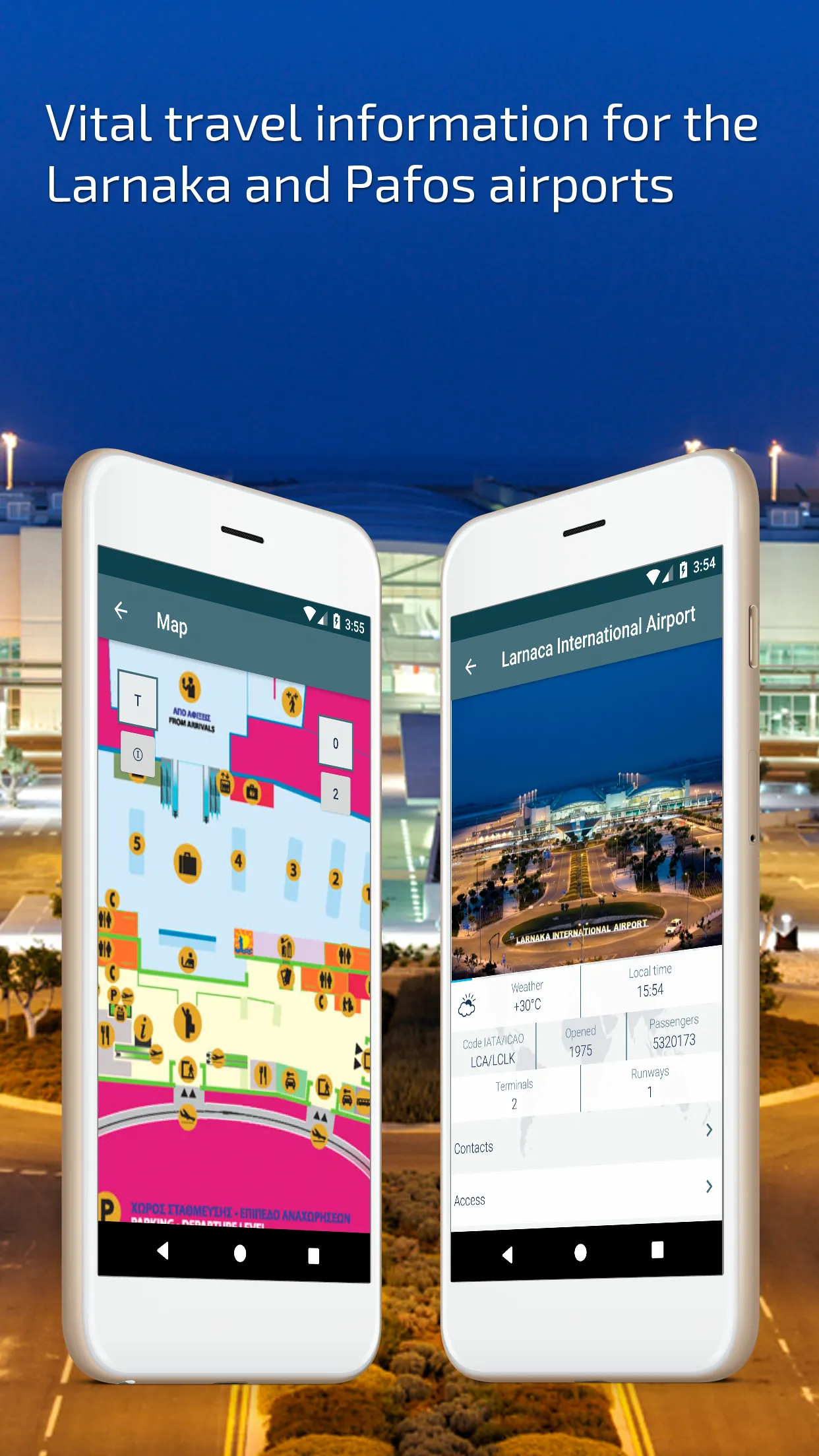 Larnaka & Pafos Hermes Airport | Indus Appstore | Screenshot