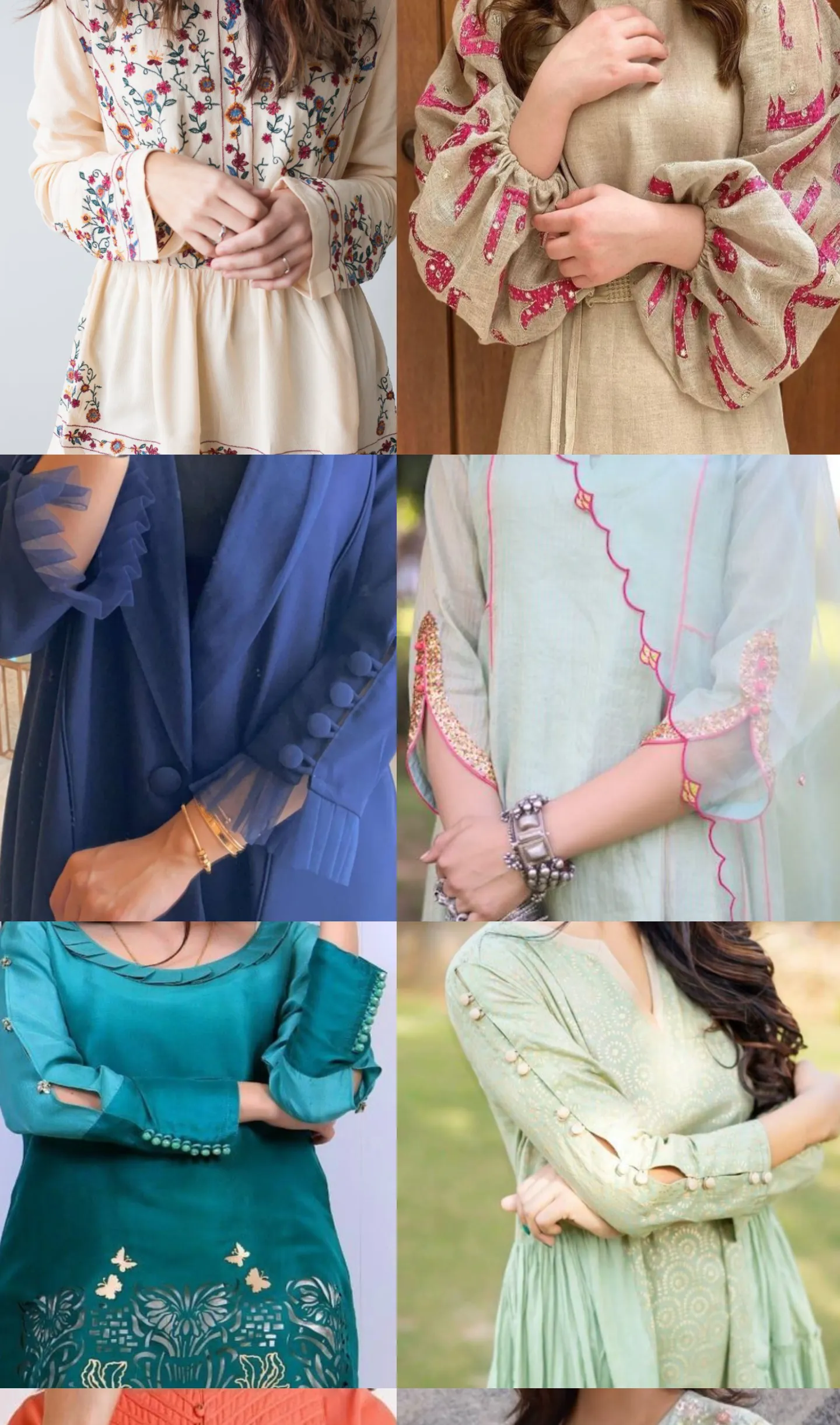 Kurti Sleeves Designs | Indus Appstore | Screenshot