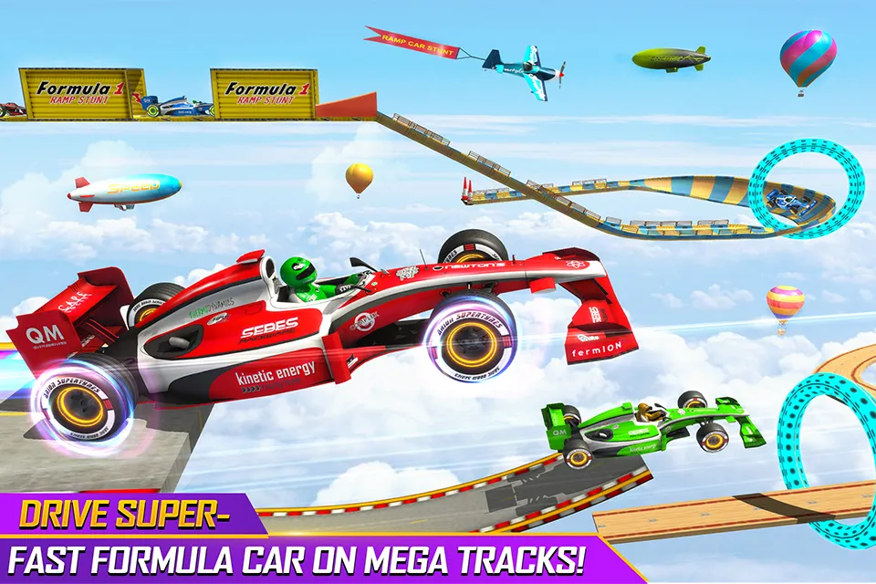 Formula Car Stunts - Car Games | Indus Appstore | Screenshot