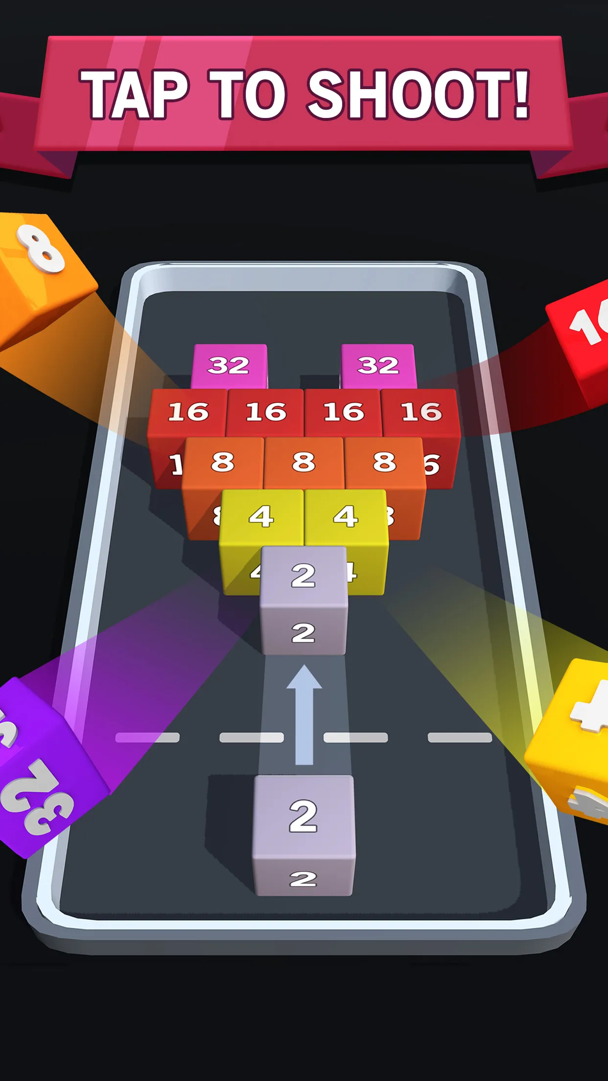 Match Block 3D - 2048 Merge | Indus Appstore | Screenshot