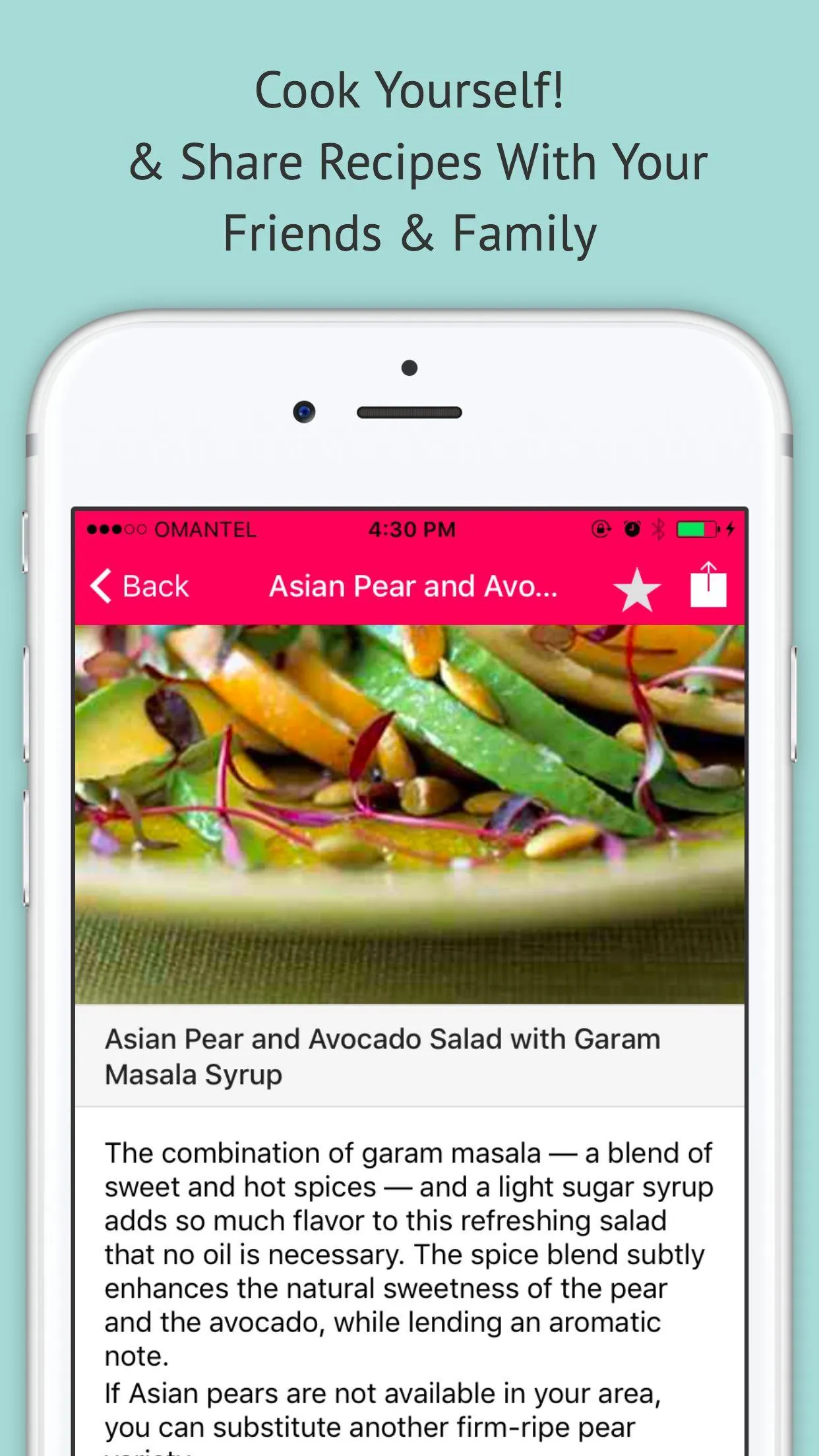 Salad Recipes - Offline Recipe | Indus Appstore | Screenshot