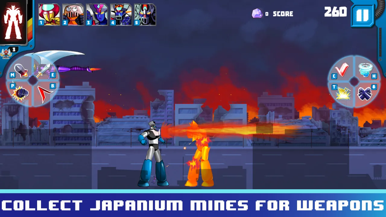 Kikaiju Attack Run and Gun | Indus Appstore | Screenshot