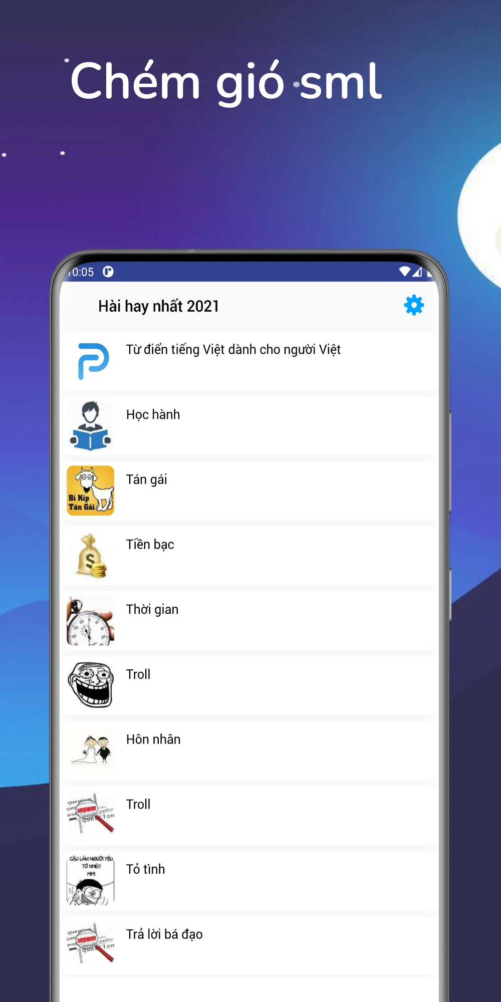 Cười sml - chém gió - tán gái | Indus Appstore | Screenshot