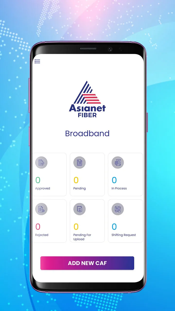 Asianet eCAF Solution | Indus Appstore | Screenshot