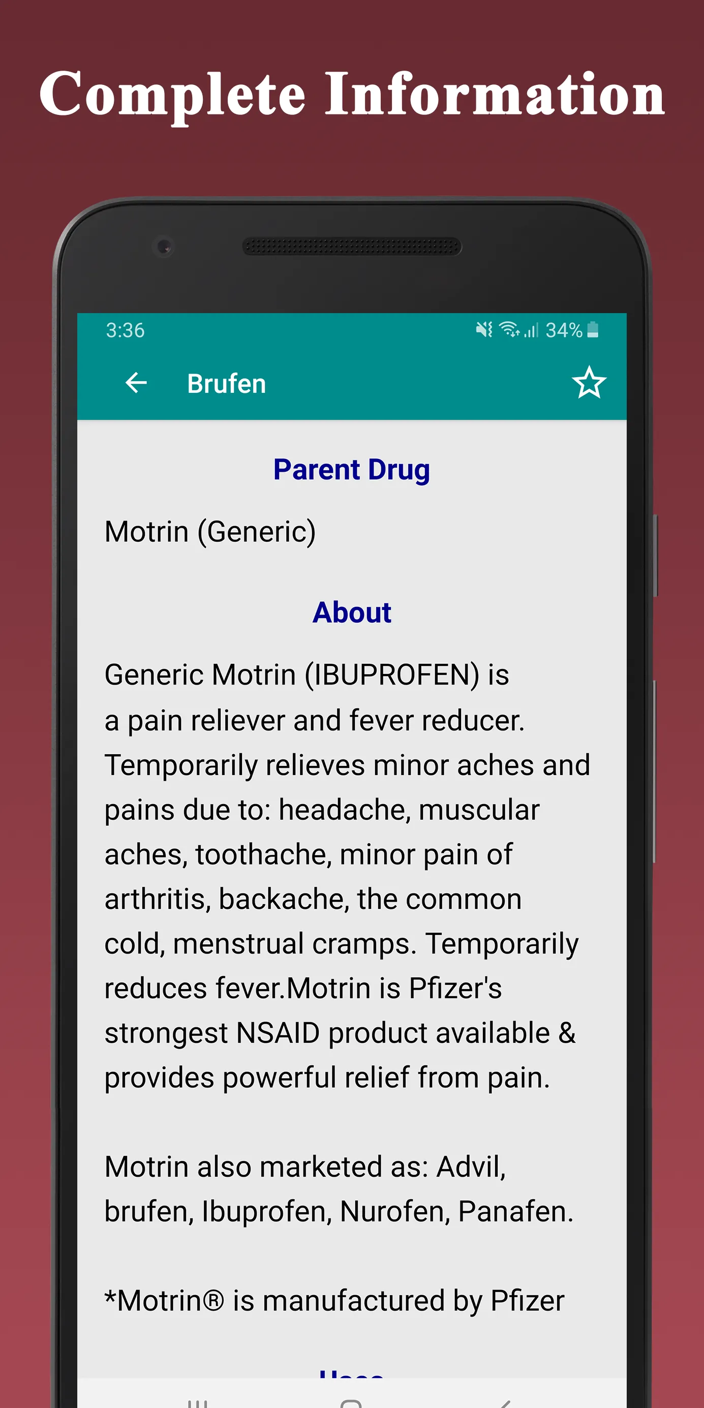 Medical Drugs Dictionary Guide | Indus Appstore | Screenshot