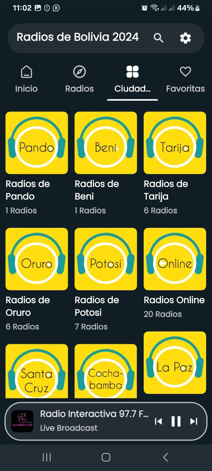 Radios Online Bolivia 2024 | Indus Appstore | Screenshot