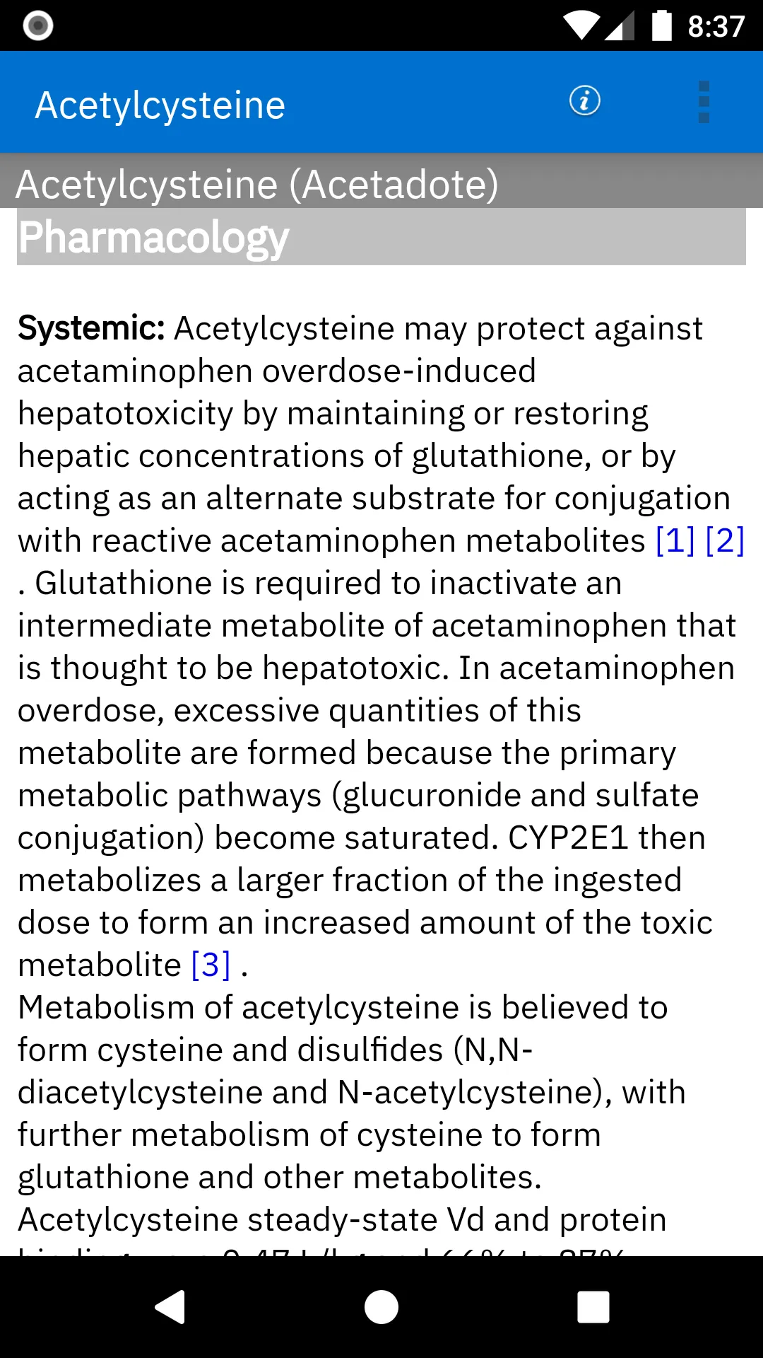 Micromedex NeoFax Reference | Indus Appstore | Screenshot