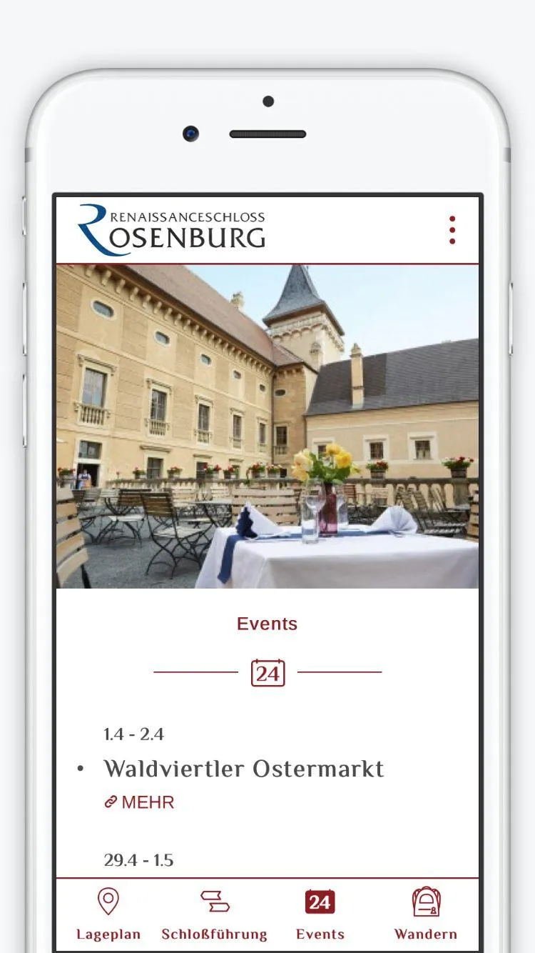 Renaissanceschloss Rosenburg | Indus Appstore | Screenshot