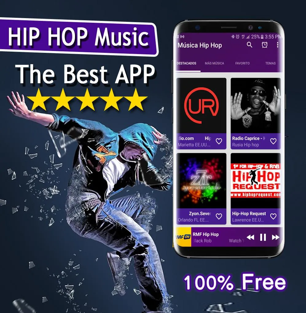 Hip Hop Music | Indus Appstore | Screenshot