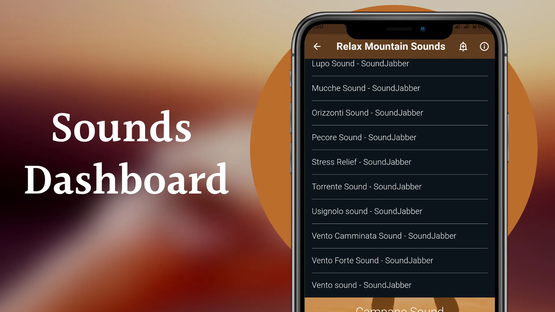 Relax Mountain Sounds | Indus Appstore | Screenshot