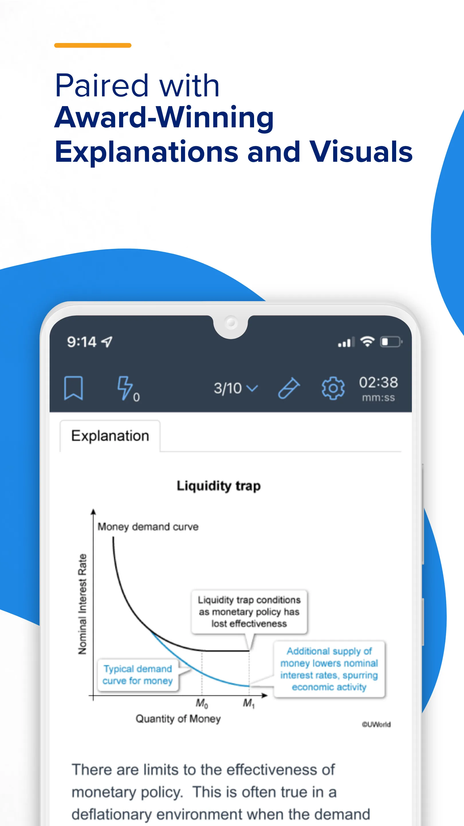 UWorld Finance - Exam Prep | Indus Appstore | Screenshot