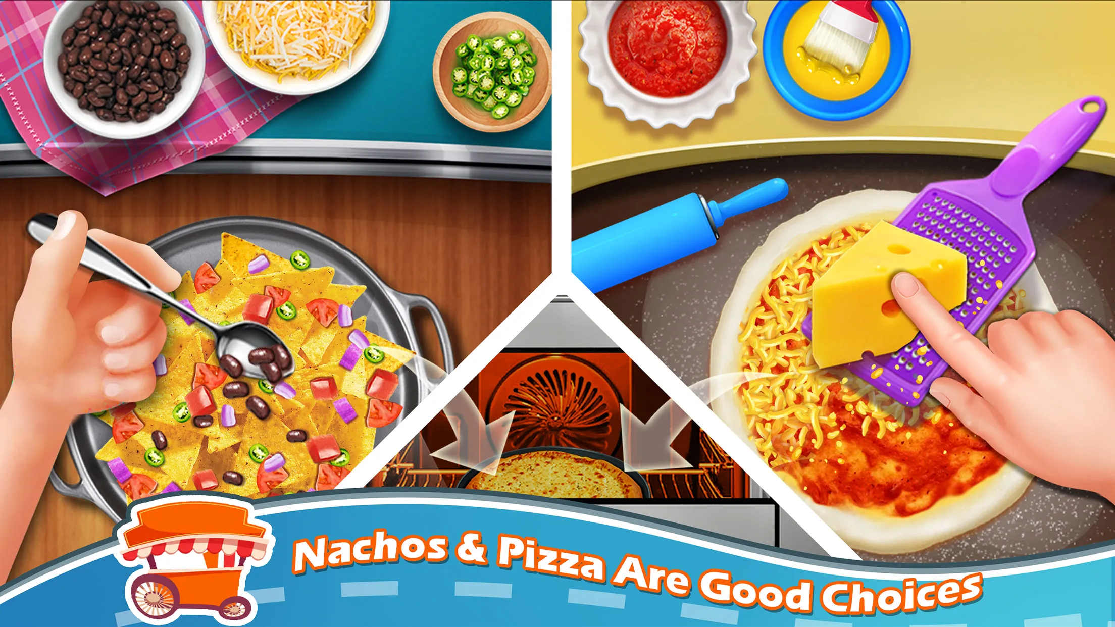 Street Food Cooking Games | Indus Appstore | Screenshot