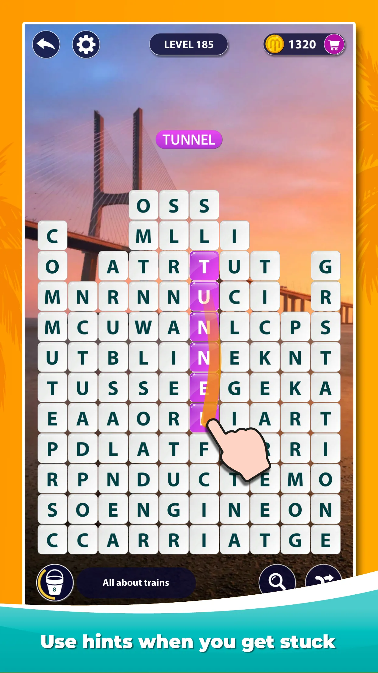 Word Surf - Word Game | Indus Appstore | Screenshot