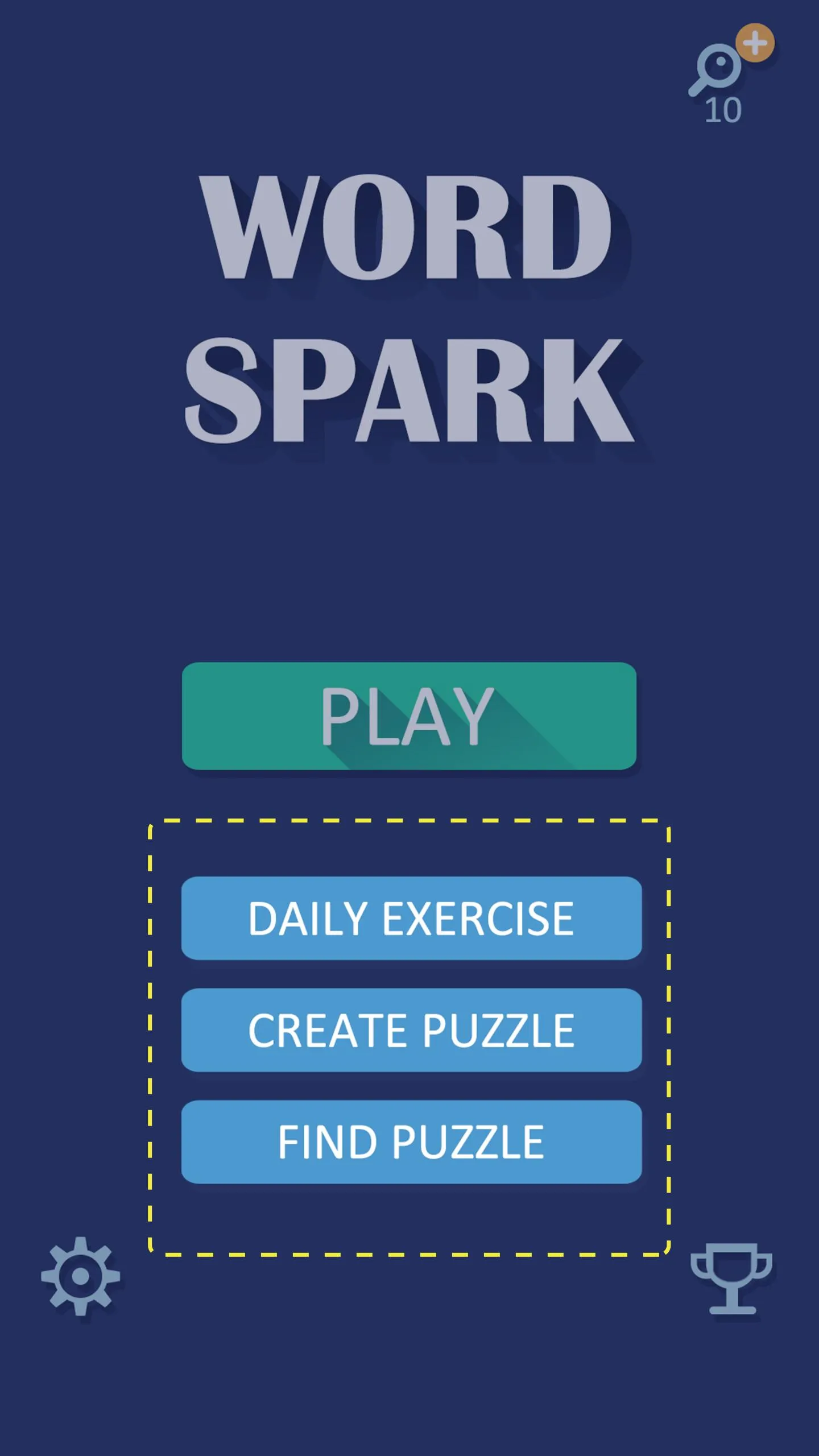 Word Spark - Smart Training Ga | Indus Appstore | Screenshot