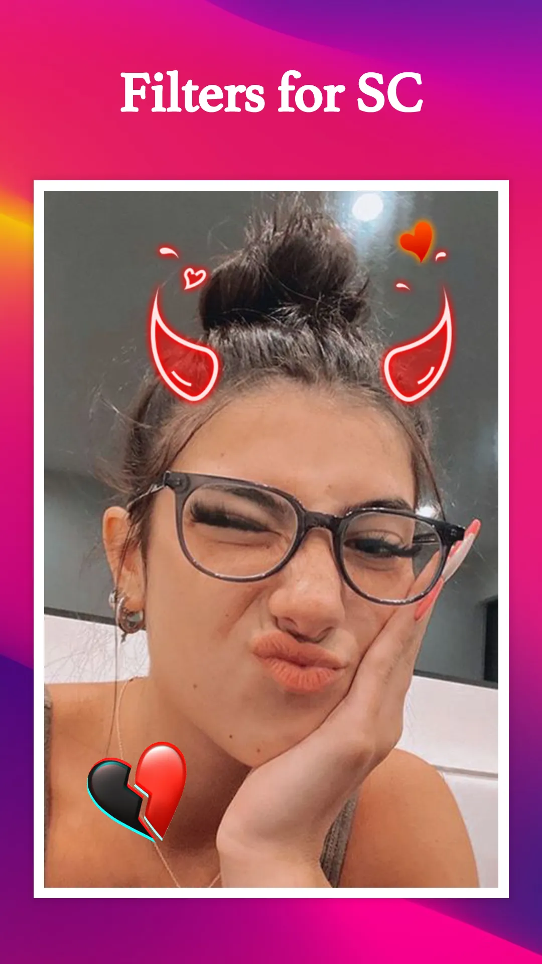 Filters for SC & Stickers | Indus Appstore | Screenshot