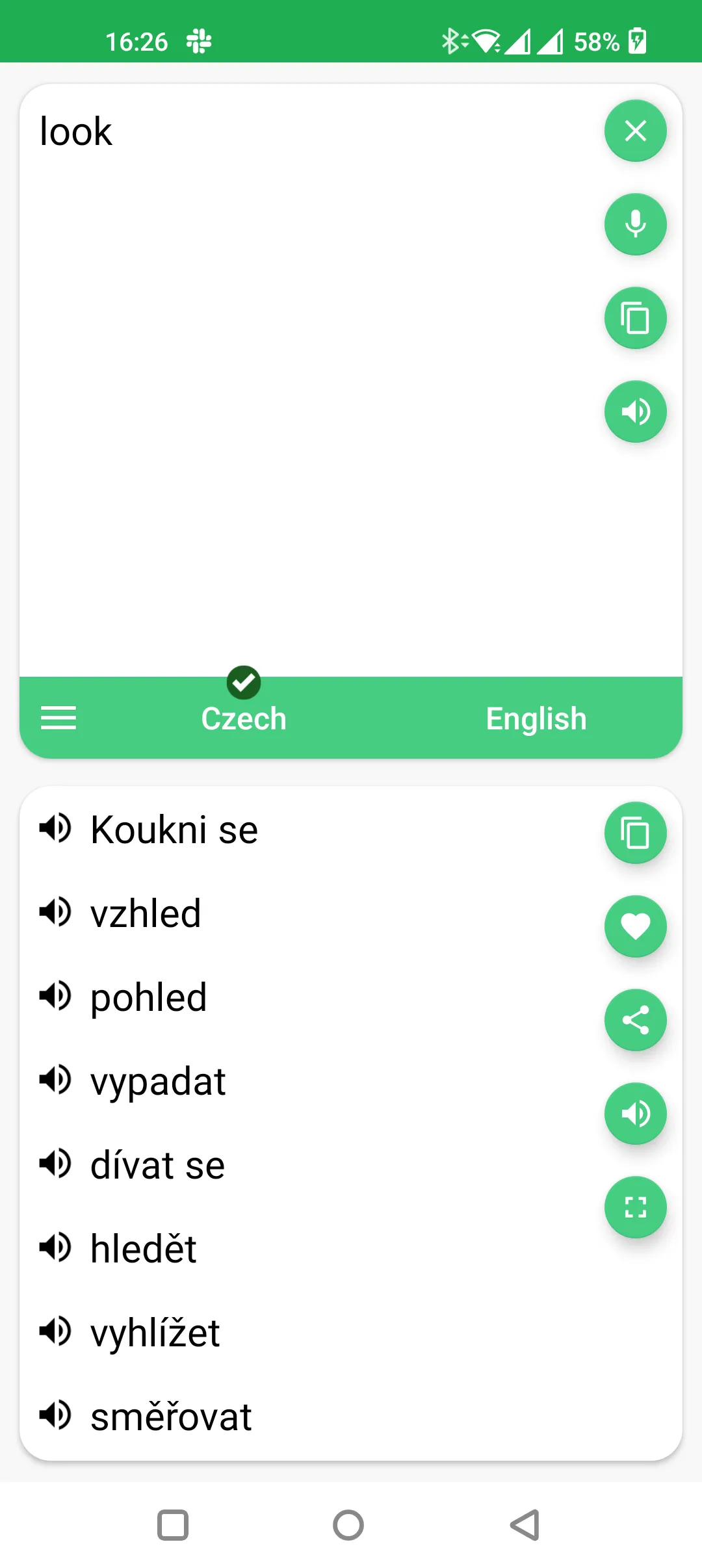 Czech - English Translator | Indus Appstore | Screenshot