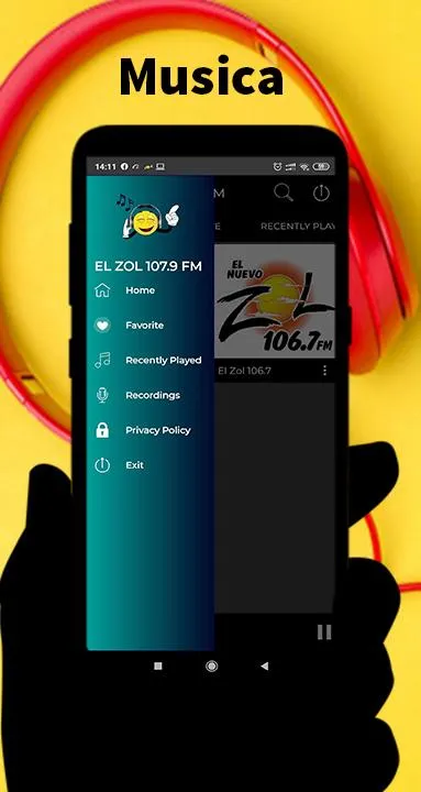 El Zol 107.9 Radio Washington | Indus Appstore | Screenshot