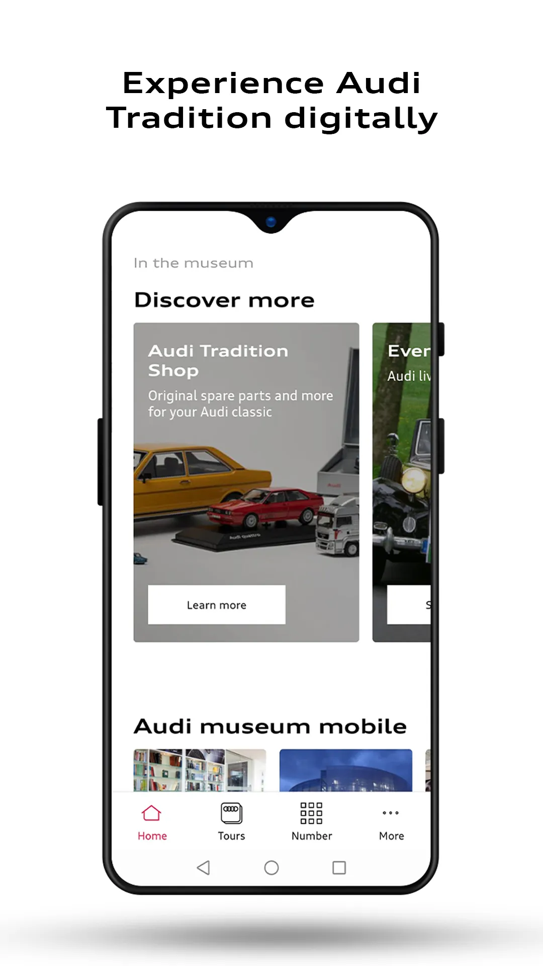 Audi Tradition | Indus Appstore | Screenshot