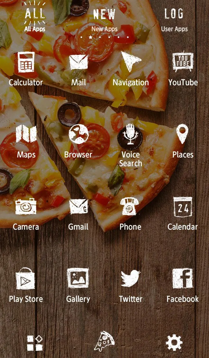 Stylish wallpaper-Pizza Time!- | Indus Appstore | Screenshot