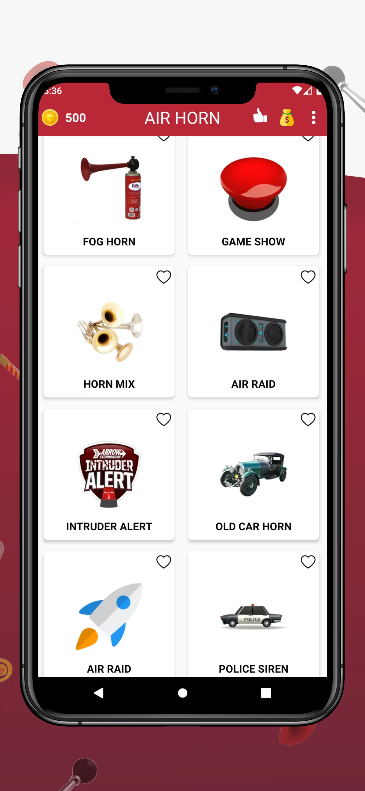 Air Horn - Siren Sounds Prank | Indus Appstore | Screenshot