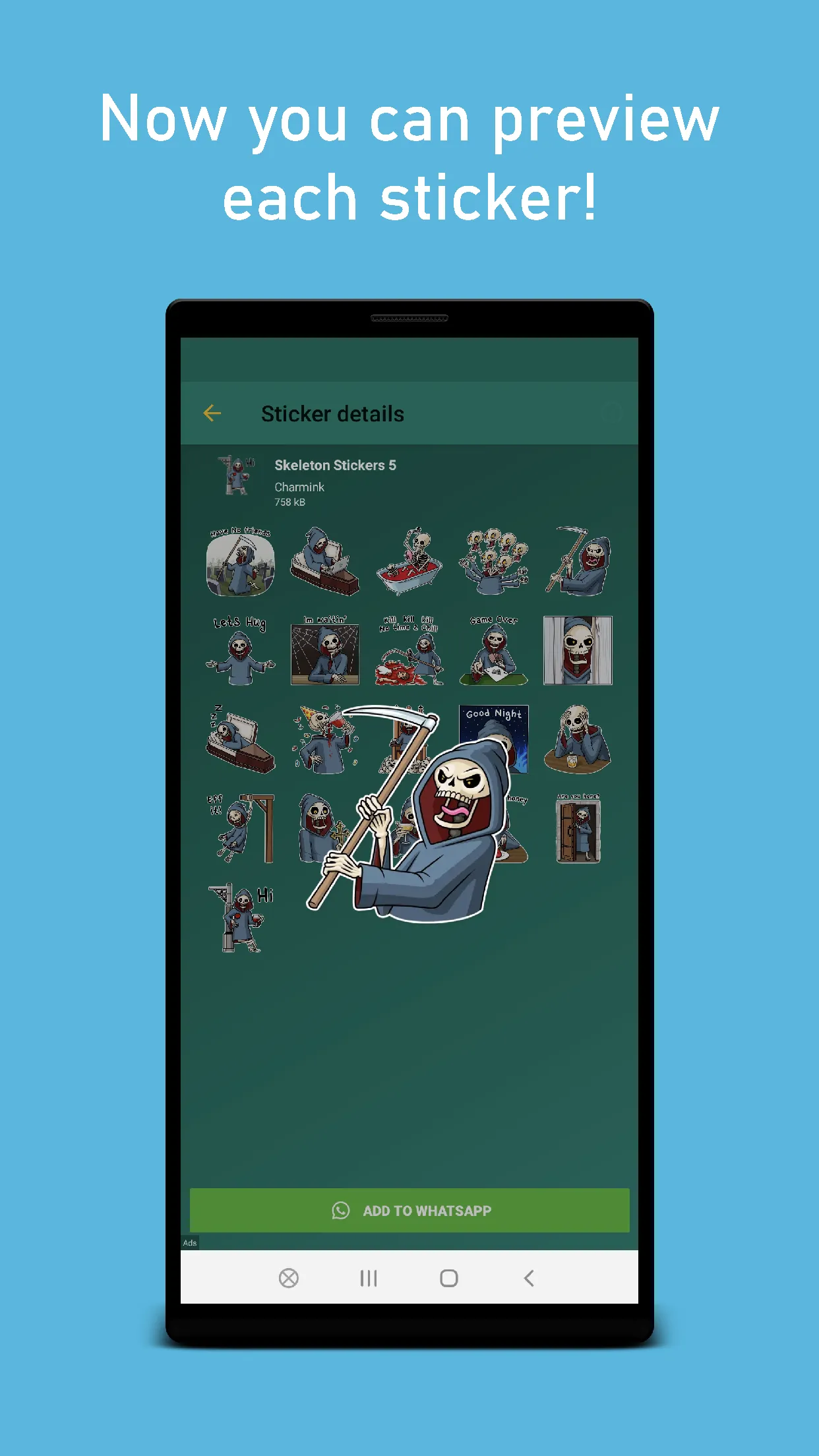 Skeleton WAStickerApps | Indus Appstore | Screenshot