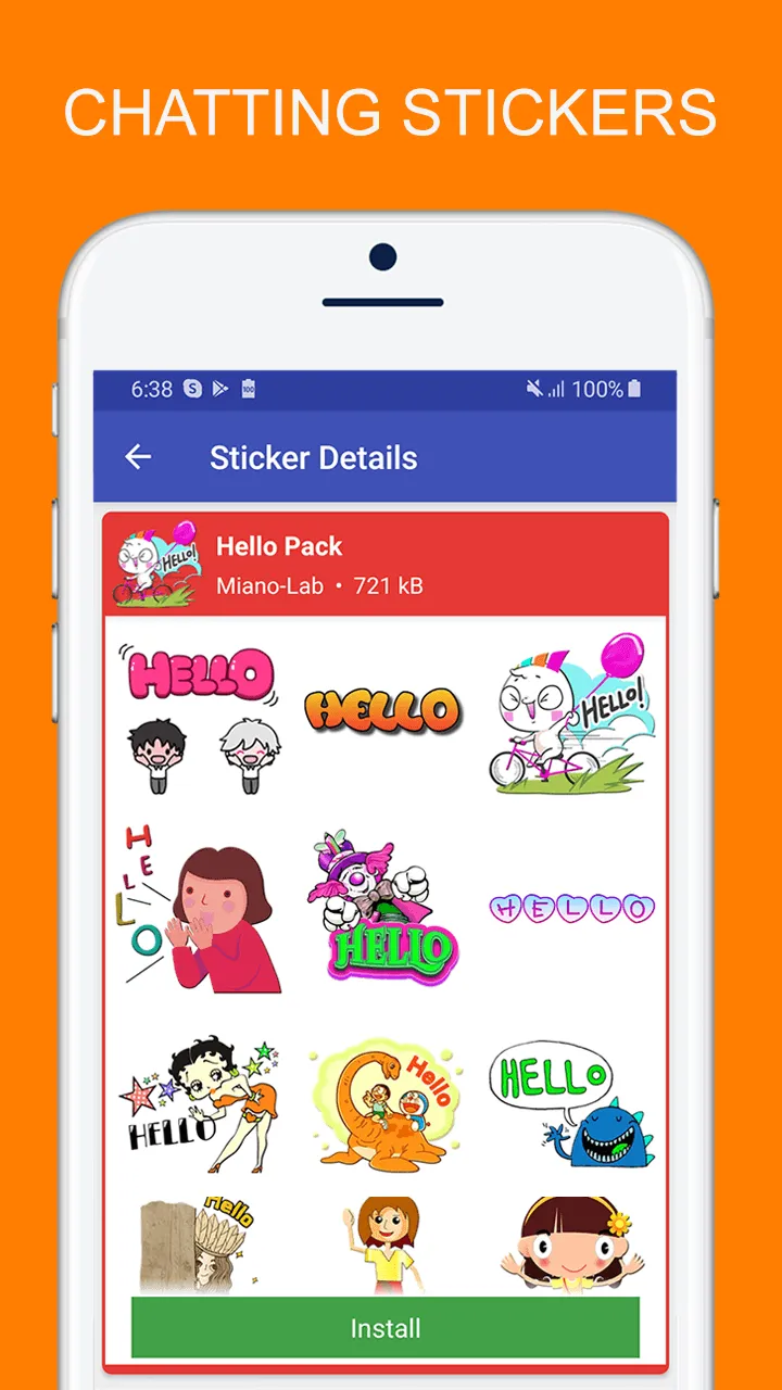 Chatting Stickers For Whatsapp | Indus Appstore | Screenshot