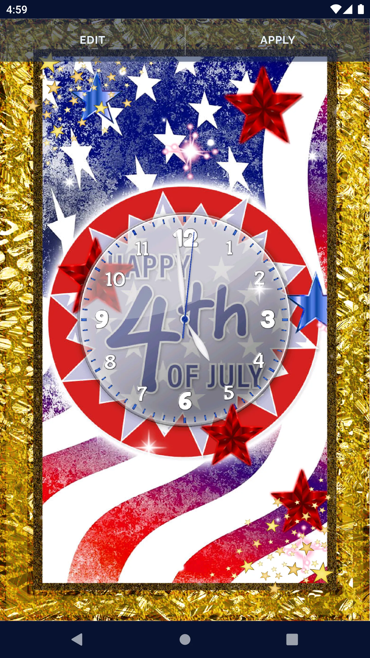 4th of July Live Wallpaper | Indus Appstore | Screenshot