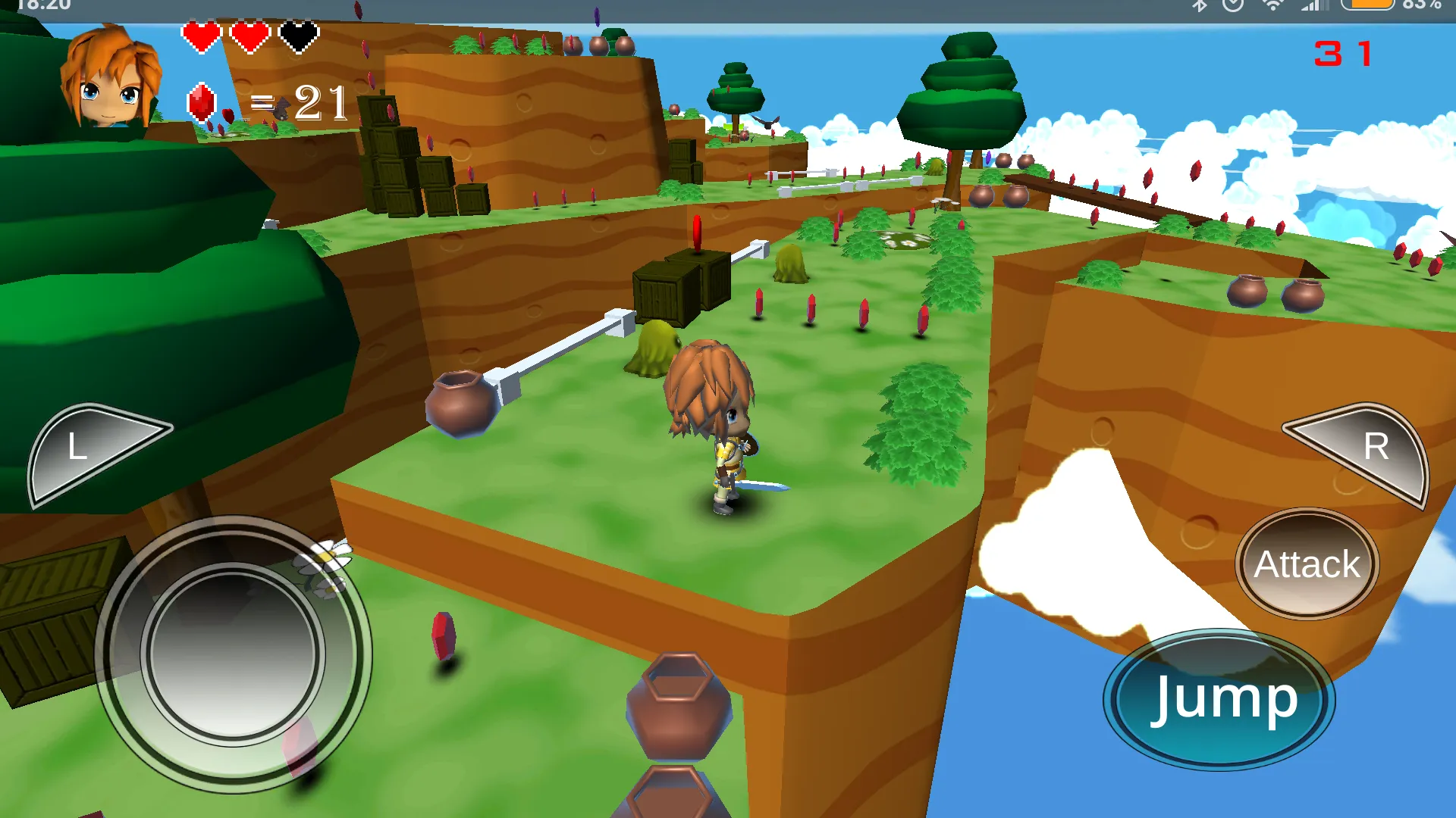 The Lost Rupees - 3D adventure | Indus Appstore | Screenshot