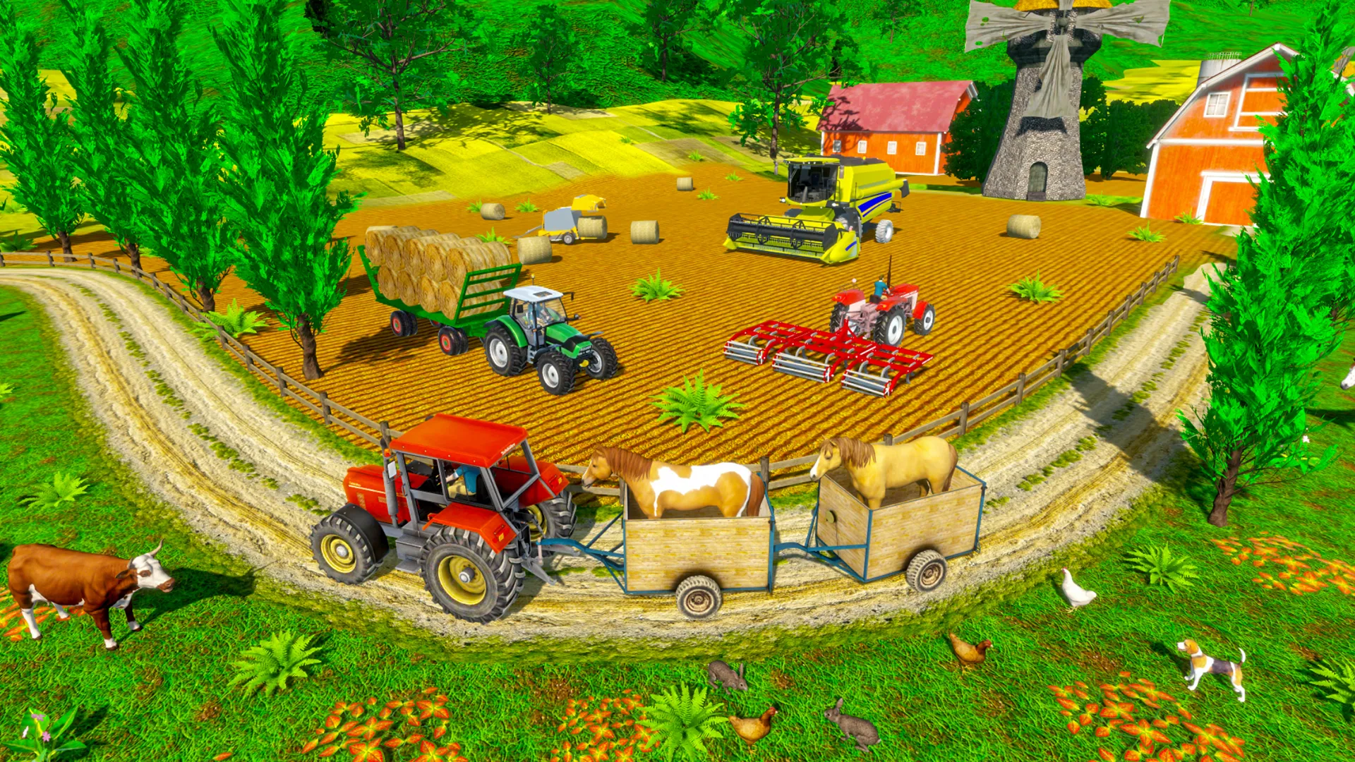 Tractor Trolley Farming Game | Indus Appstore | Screenshot