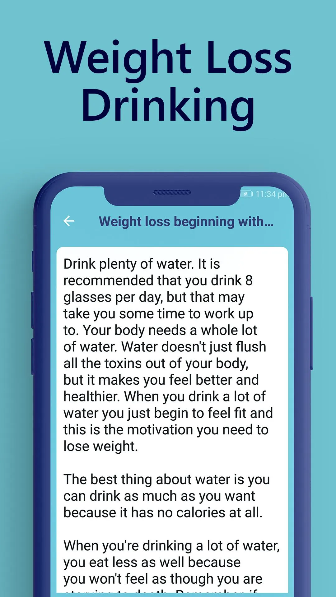 Weight Loss Tips & Tricks | Indus Appstore | Screenshot