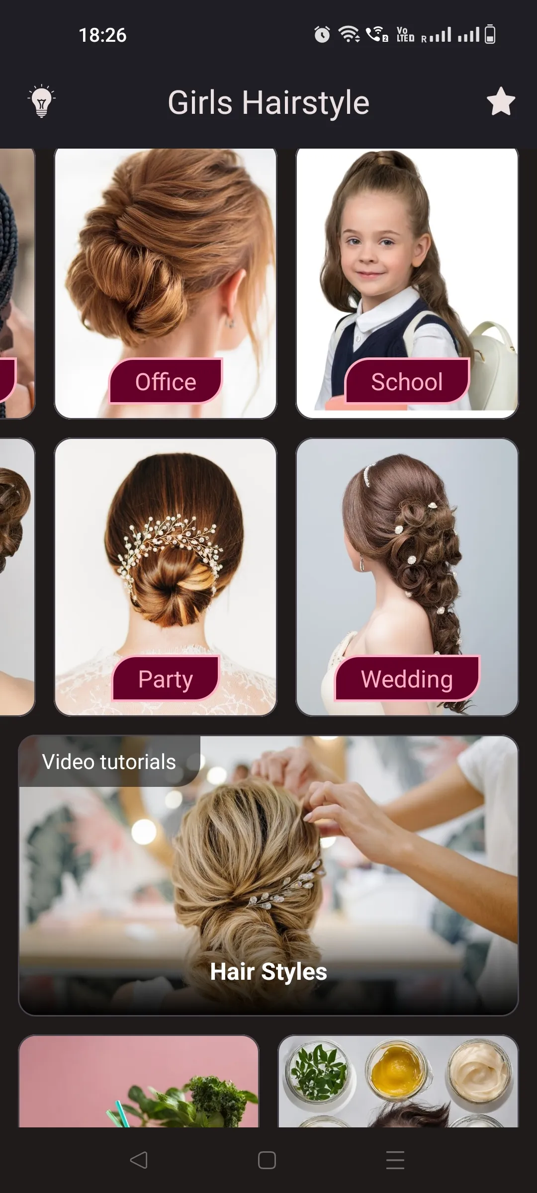 Girls hairstyle step by step | Indus Appstore | Screenshot