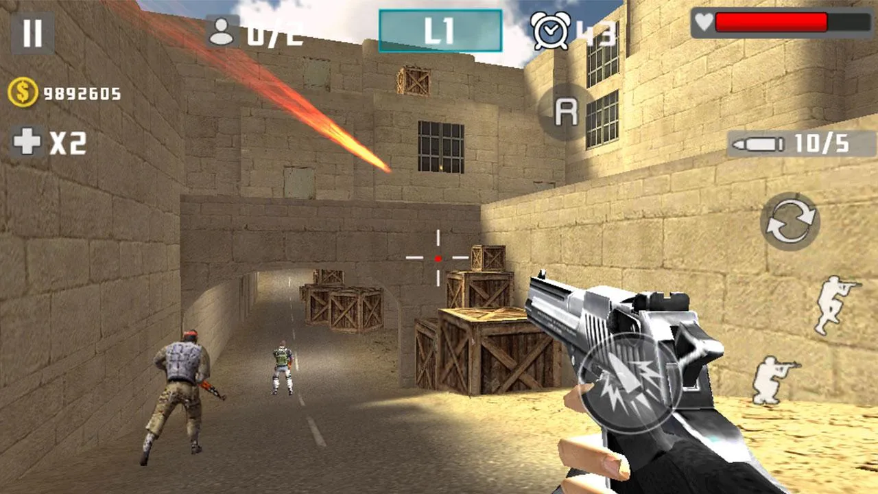 Gun Shot Fire War | Indus Appstore | Screenshot