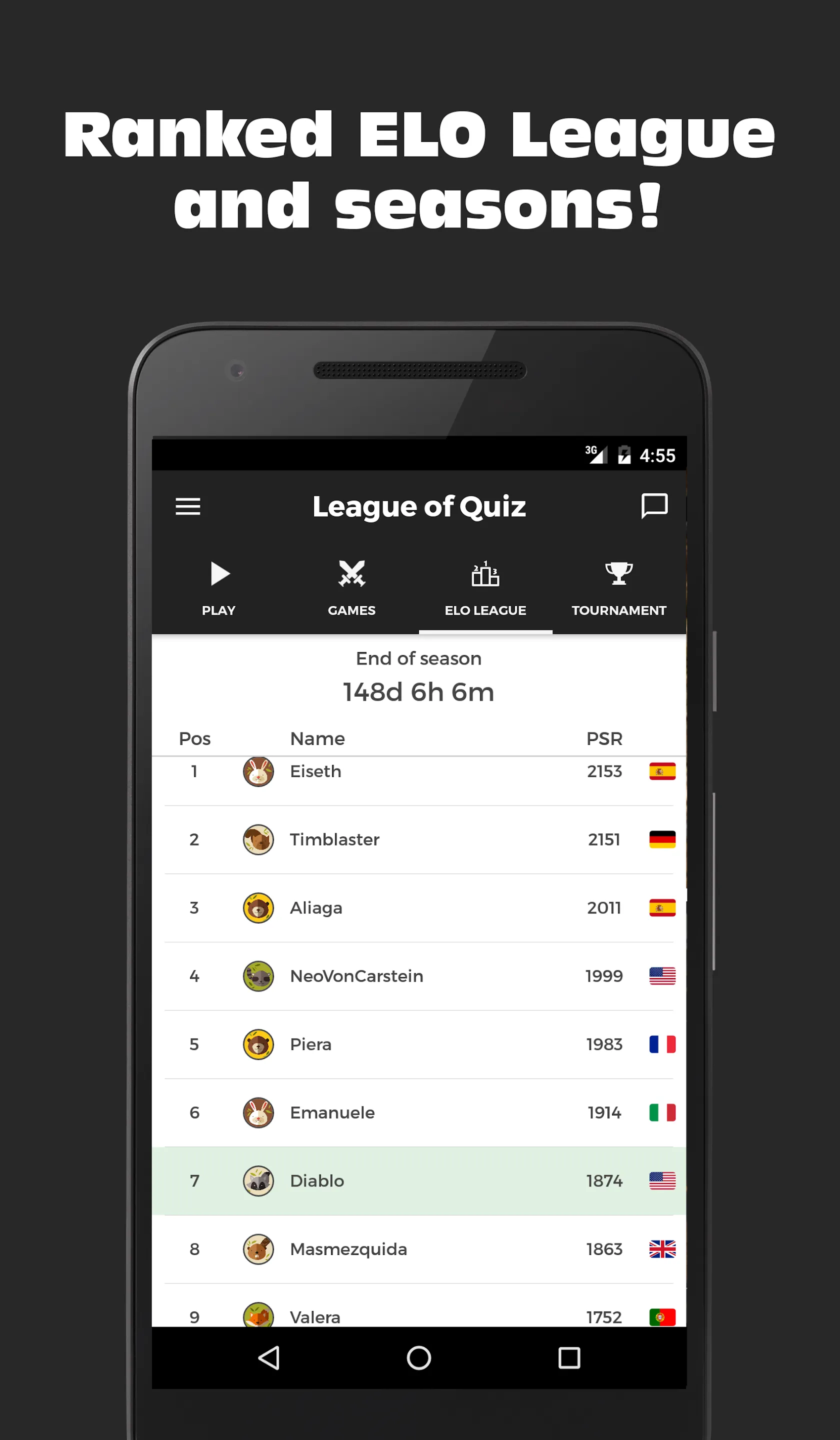 League of Quiz - Trivia board | Indus Appstore | Screenshot