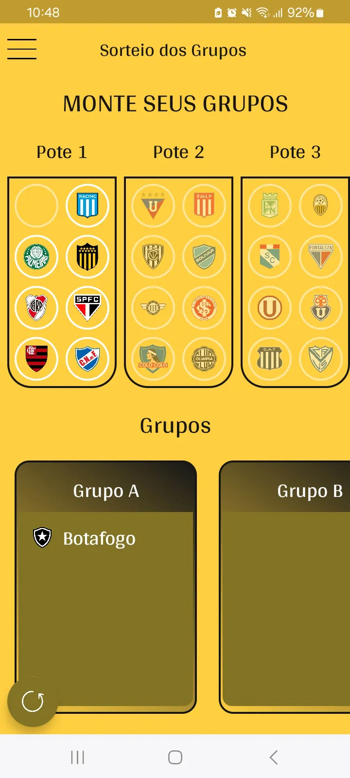 Libertadores Simulator | Indus Appstore | Screenshot