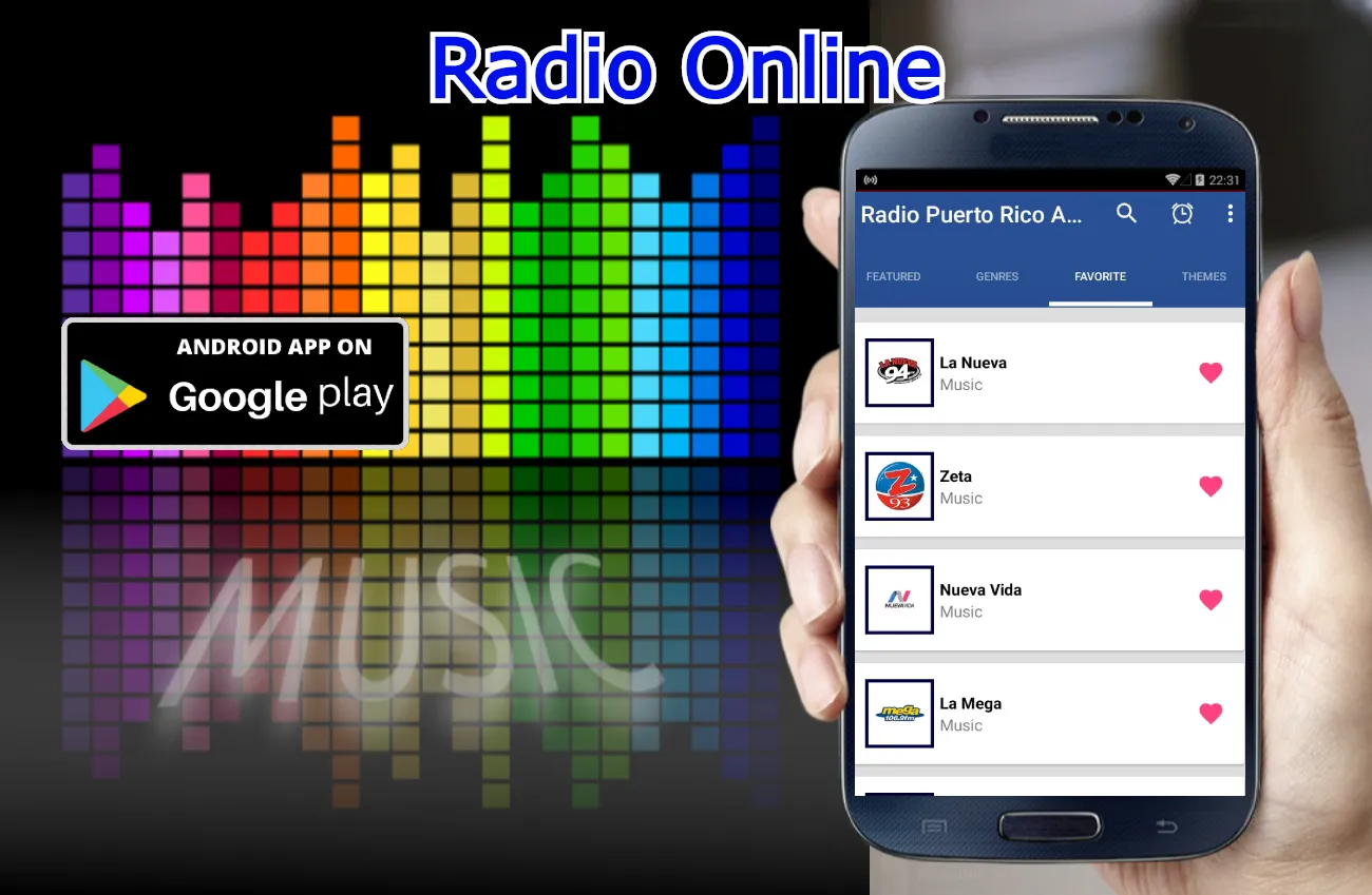 Radio Puerto Rico AM FM PR | Indus Appstore | Screenshot