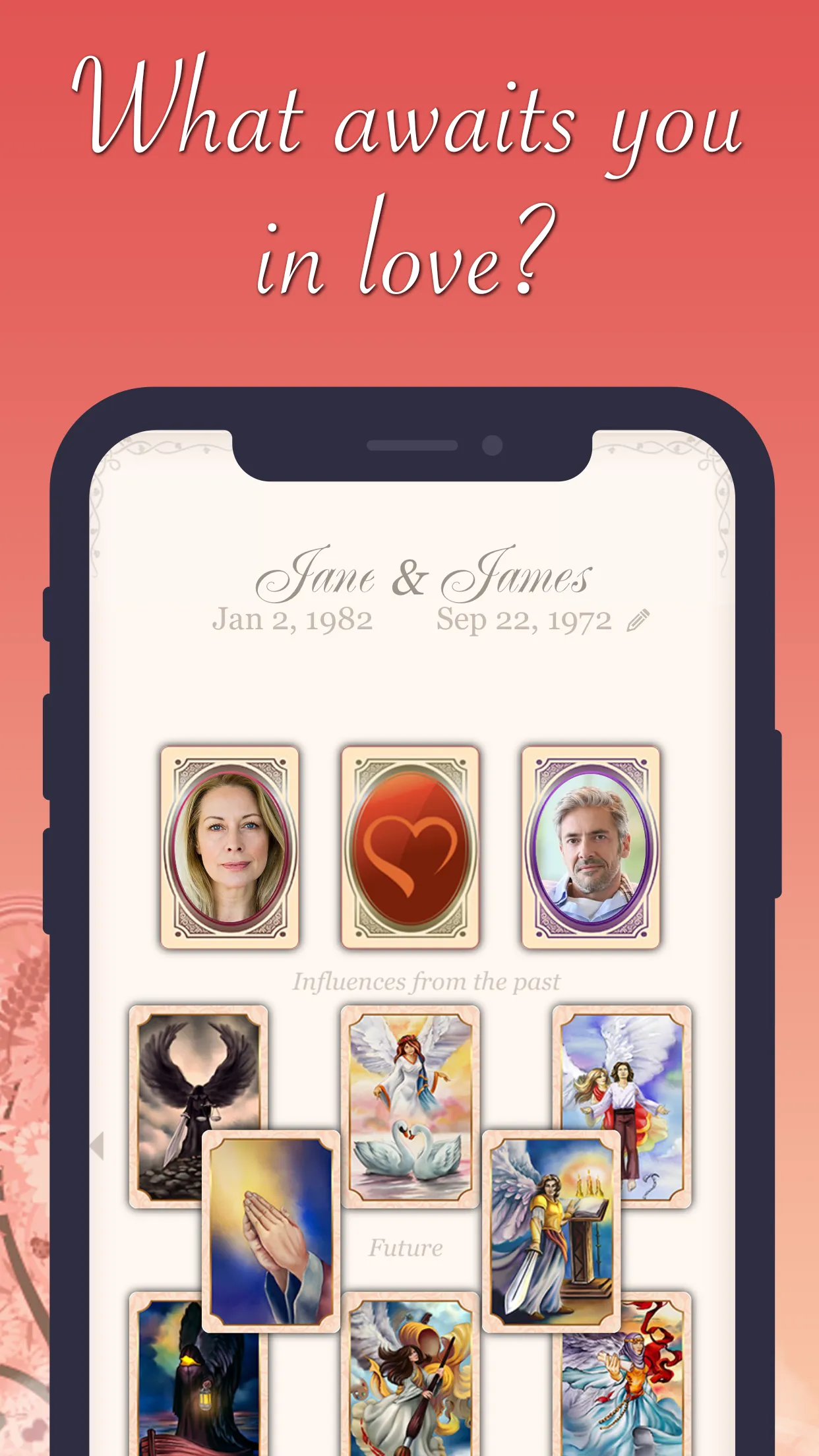 Love Angel Tarot | Indus Appstore | Screenshot