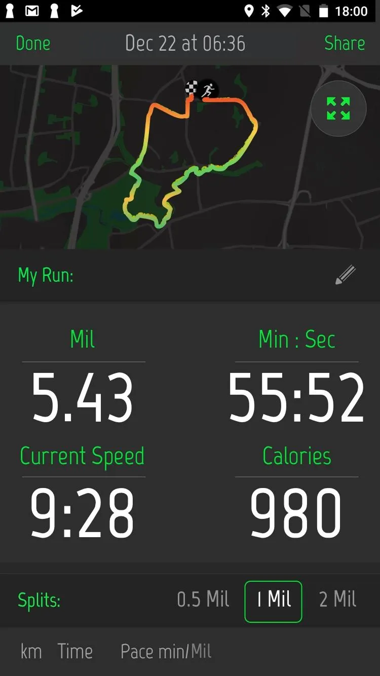 Running Distance Tracker + | Indus Appstore | Screenshot